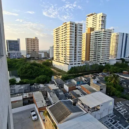De Lujo 3rooms Ac Con Vista A Laguna Y Mar Cartagena