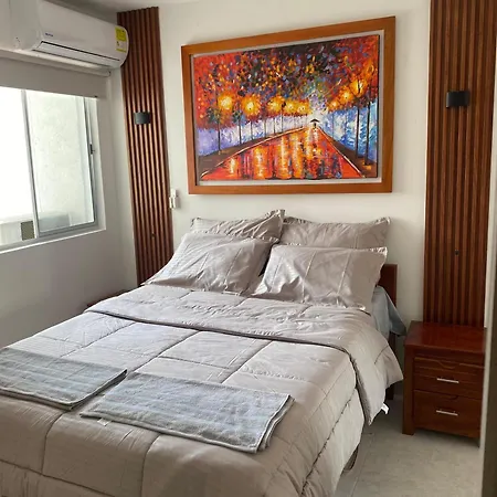 Apartamento De Lujo 3rooms Ac Con Vista A Laguna Y Mar
